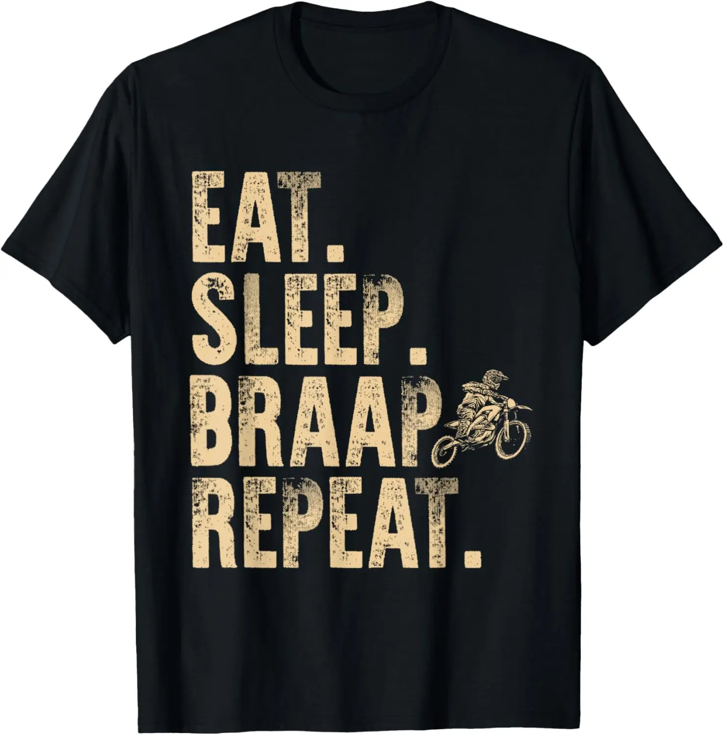 

Funny Dirtbike Art For Men Boys Kids Motorcycle Riding Lover T-Shirt