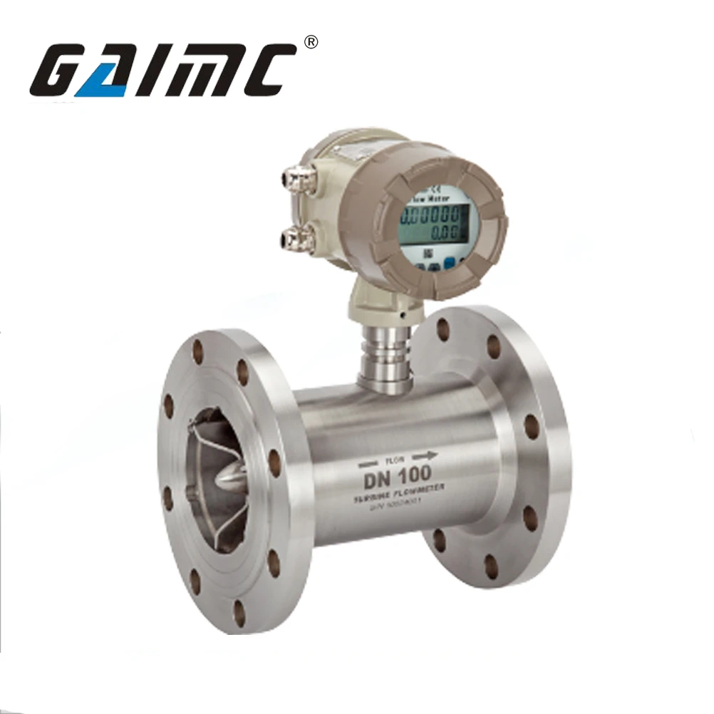 GTF300 liquid control diesel hydraulic oil turbine flow meter