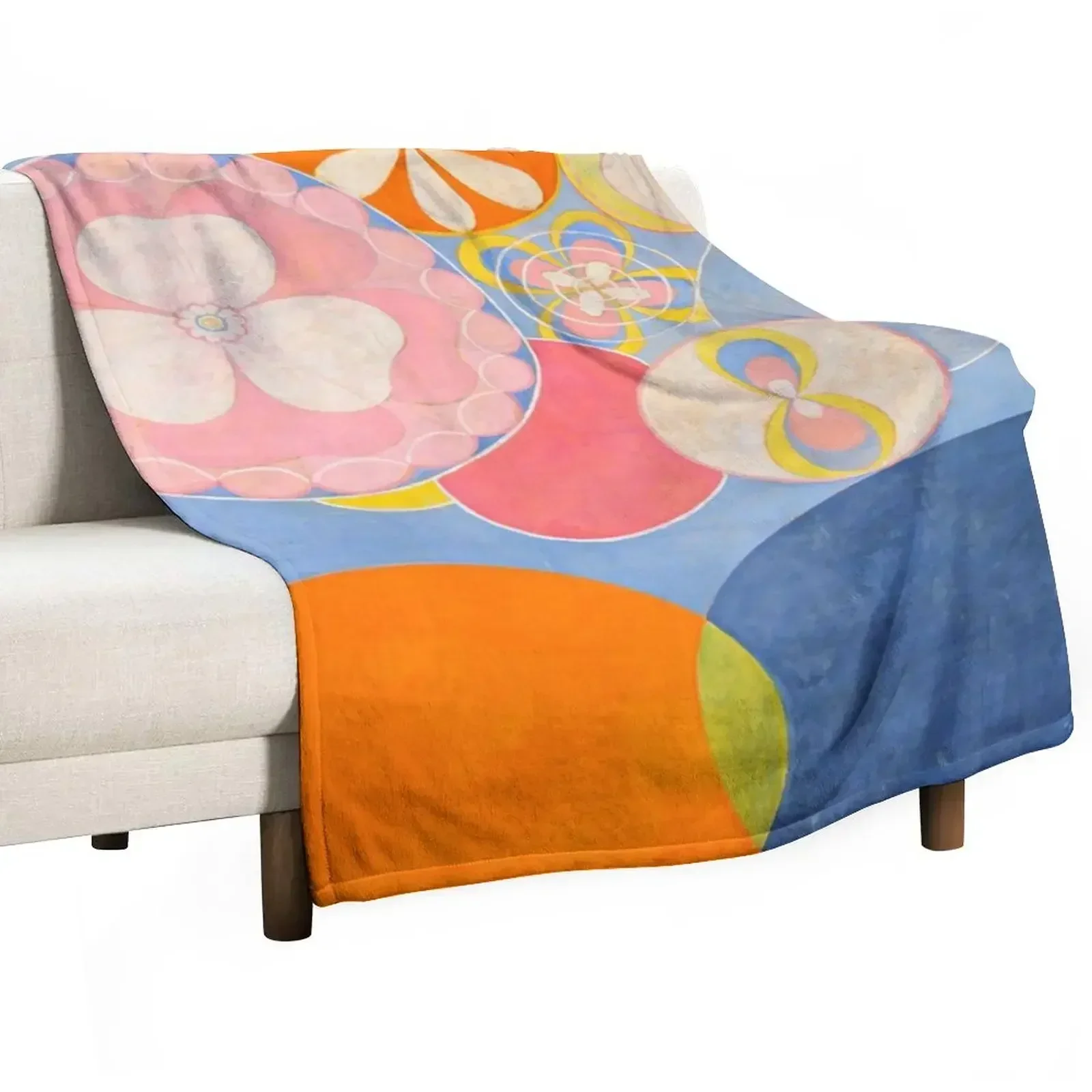 group iv - hilma af klint design Throw Blanket cosplay anime Giant Sofa Warm Blankets