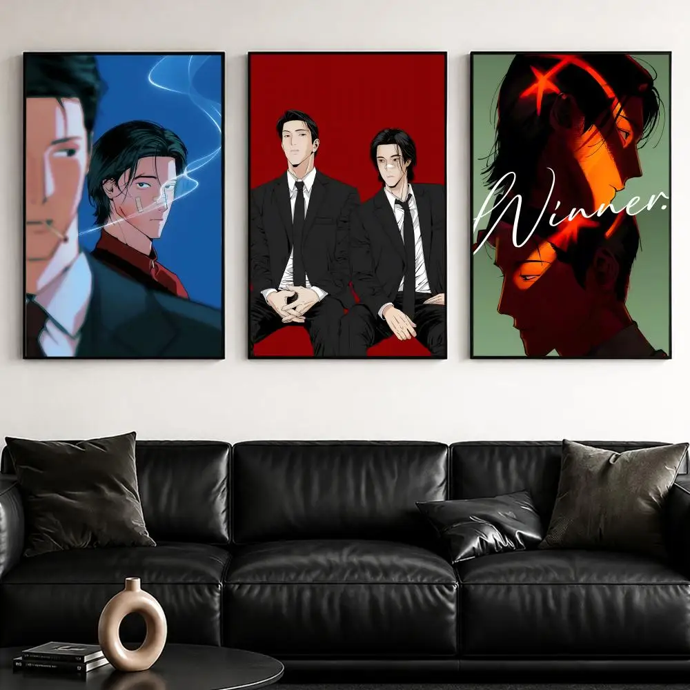 Art M-Master PeaceS Poster Self-Adhesive Stylish Art Print Poster Wall Home Decor