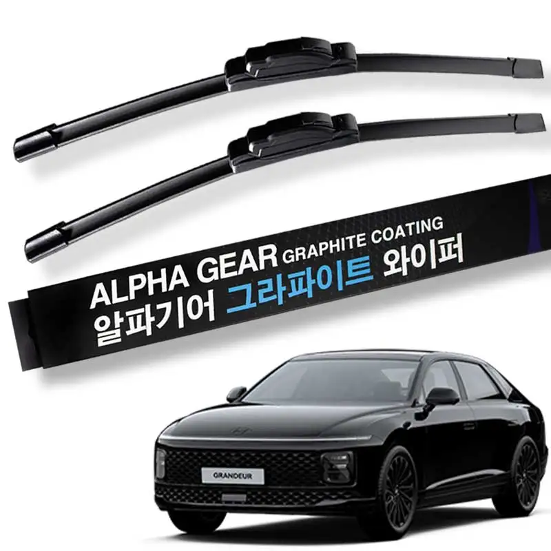 GRANDEUR الجرافيت طلاء طارد المياه مجموعة ممسحة GRANDEUR GN7 IG HG TG XG مساحات الزجاج الأمامي للسيارة