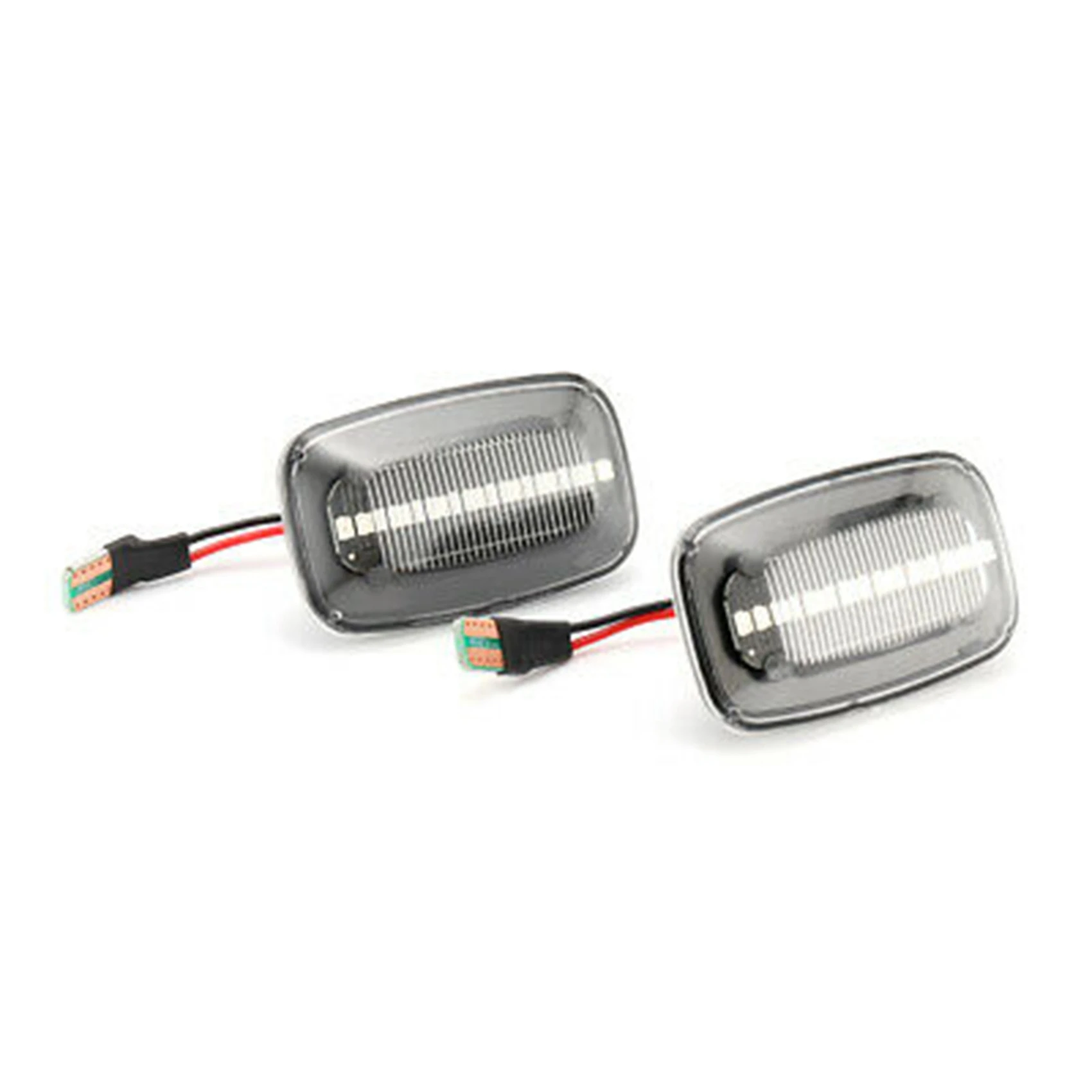 AEA6-Dynamic LED Side Marker Fender Lights Flowing Turn Signal Light For Toyota Land Cruiser Landcruiser 70 80 100 Series