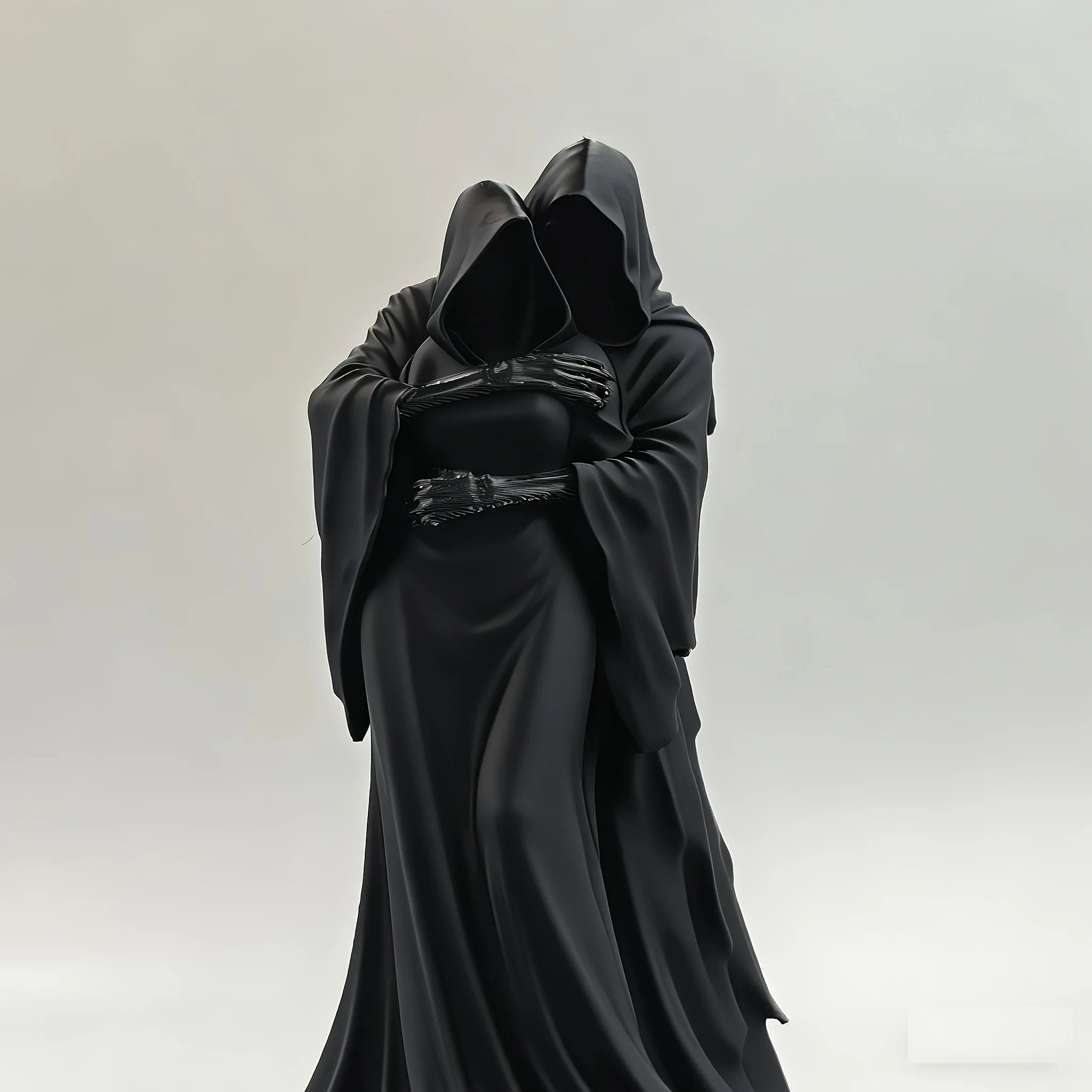 1 Stück dunkles „Grim Reaper“-Modell zur Dekoration, Sammlerstatue, Dekoration für Bücherregale, Schreibtischdekoration, gotische Totenkopfstatue, personalisierte Atmosphäre-Dekoration, einzigartige kreative Dekoration – Detail 7