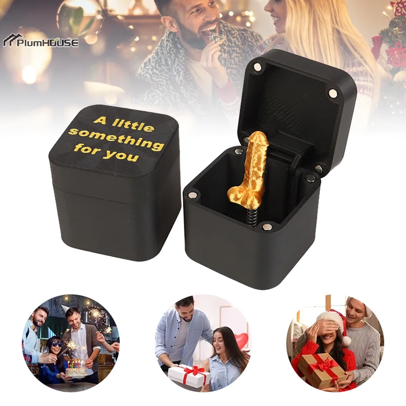 Funny Prank Middle Finger Box Display Novelty Prank Party Decorations Pop-up Box Creative Holiday Toys Surprise Gift