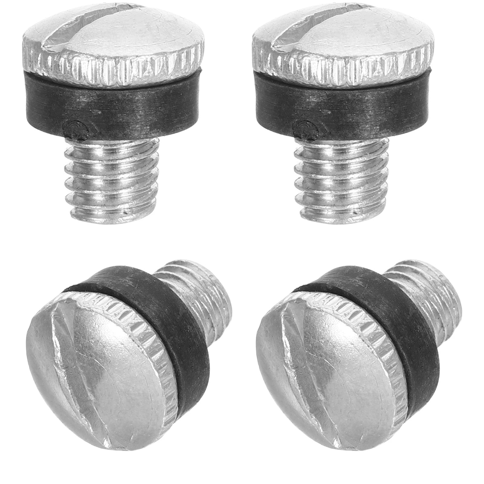 

4pcs Iron Oil Barrel Lid Drum Cover Vent Valves Durable Metal Construction Wear Resistant Reliable Sealing Easy for Industrial