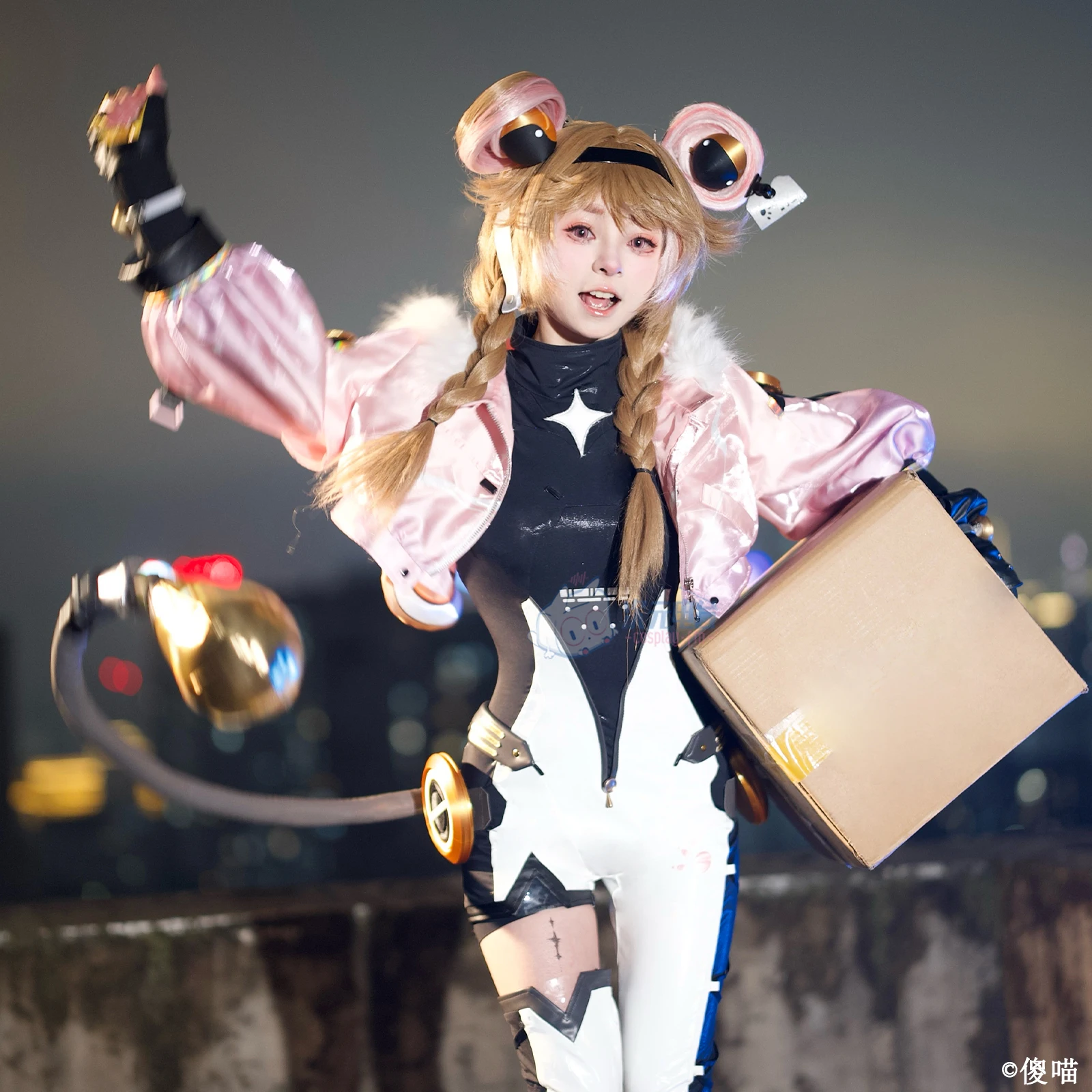 Jeu Wuthering Waves Lumi Cosplay Costume combinaison en cuir accessoires v�tements d'ext�rieur perruque uniforme Halloween f�te doux ensemble