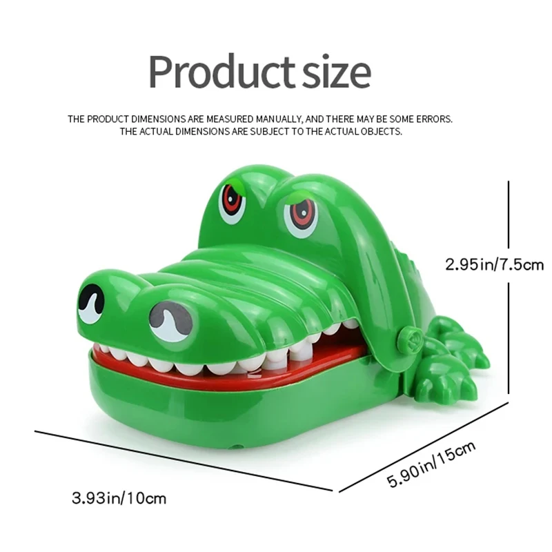 Crocodile Teeth Toys Alligator Biting Finger Classic Family Games Party Pranks Children's Lucky Game