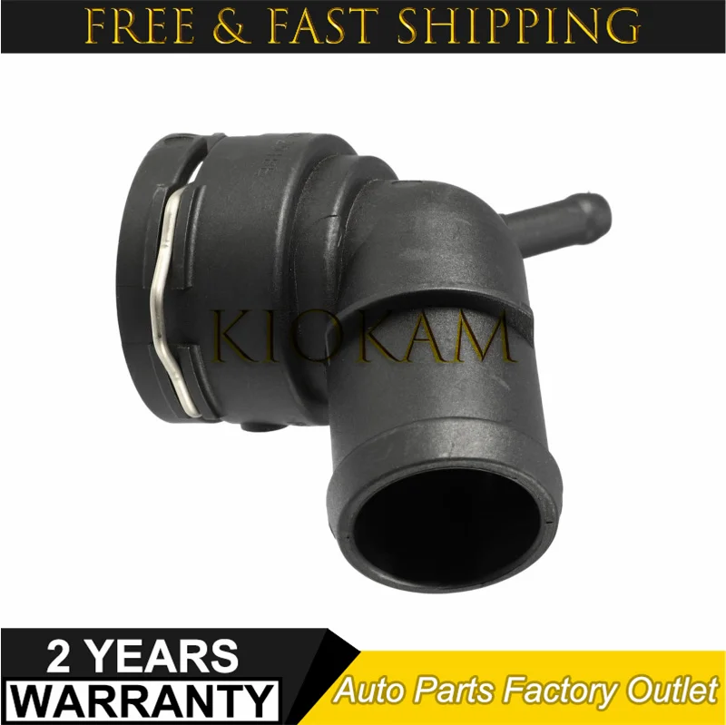 Nuevo Conector Superior de Manguera de Refrigerante para Radiador 1K0122291BE para VW Golf, Passat CC, Tiguan, Beetle, Audi A3, TT, Skoda Yeti, Seat