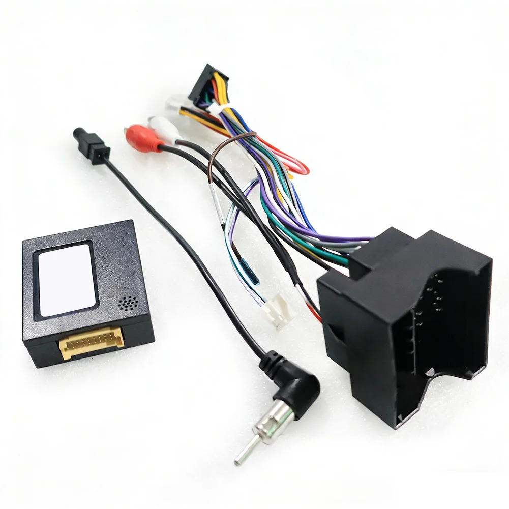 Navigation Power Cable Protocol Box Compatible for BMW For 3 Series For X1 E84 E90 E91 E92 E9For 3 with Plastic and Metal