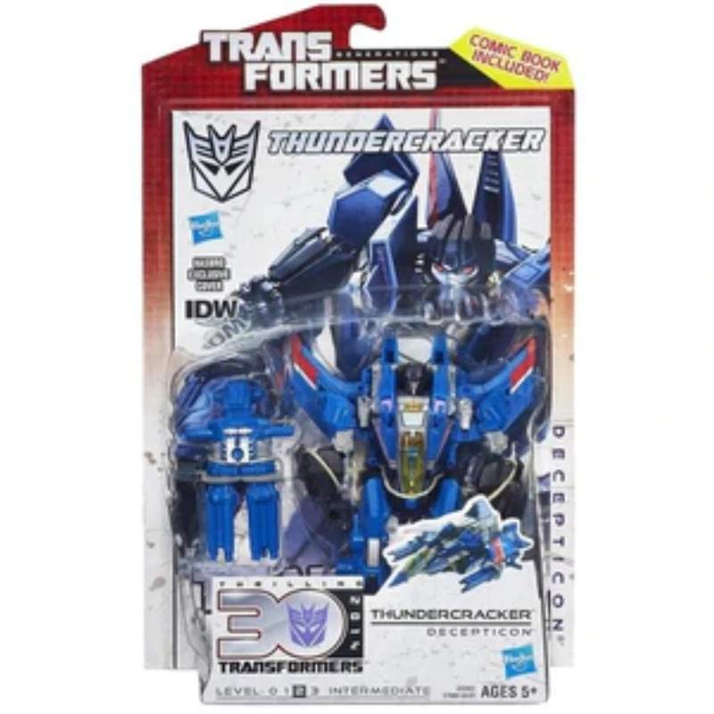 In Stock Takara Tomy Transformers  G Series 30th Anniversary D Class Shocking Thunder Robot Anime Action Model Toys Gift