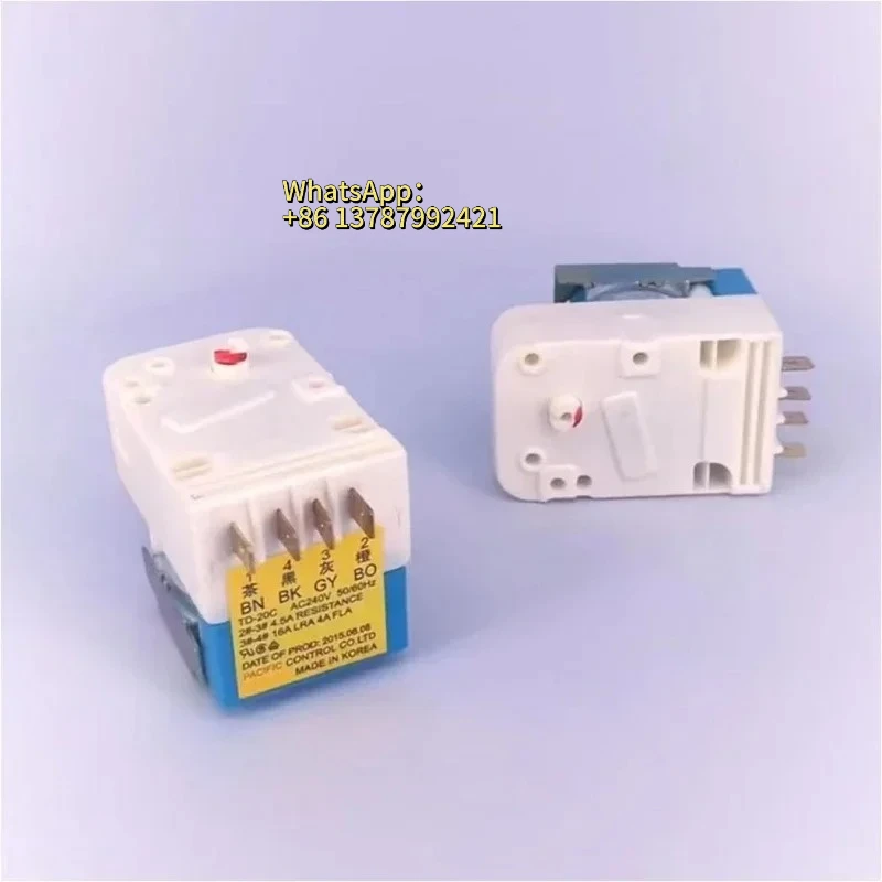 1PCS TD-20C is applicable to refrigerator defrosting timer general model 5 hours 50 minutes 6  40 