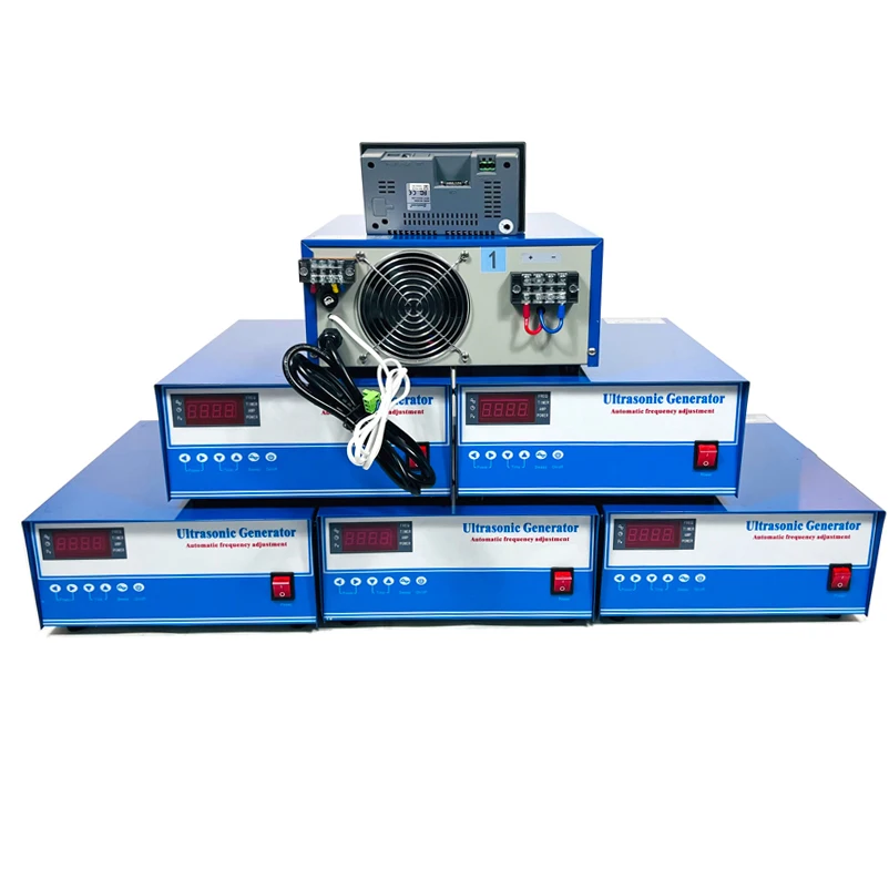 RS485 Control System Ultrasonic Generator For Fully Automatic Ultrasonic Cleaner Mold Factory Cleaning System