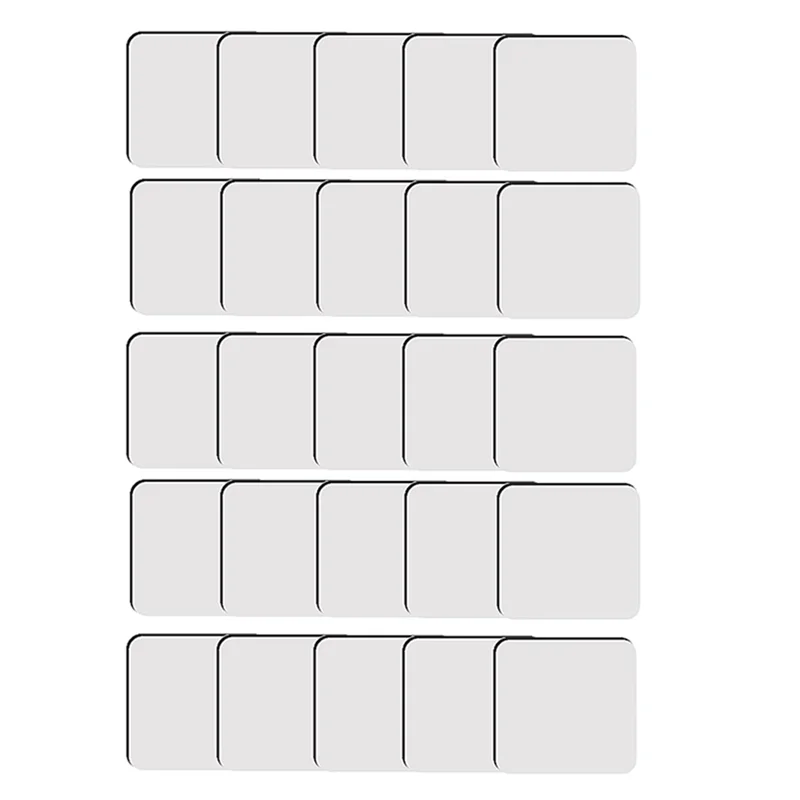 Latest Square Sublimation Blanks Coasters Sublimation Blank Cup Mat Sublimation Round Heat Transfer Cup Mat 3.5 Inch 20 Pack