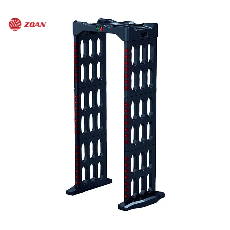 Wholesale price portable arched metal detection security gate walk through metal detector for outdoor event