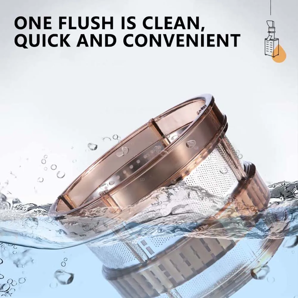 Spremiagrumi elettrico commerciale da 1500W spremiagrumi multifunzionale per uso domestico senza filtro facile da pulire di grande diametro