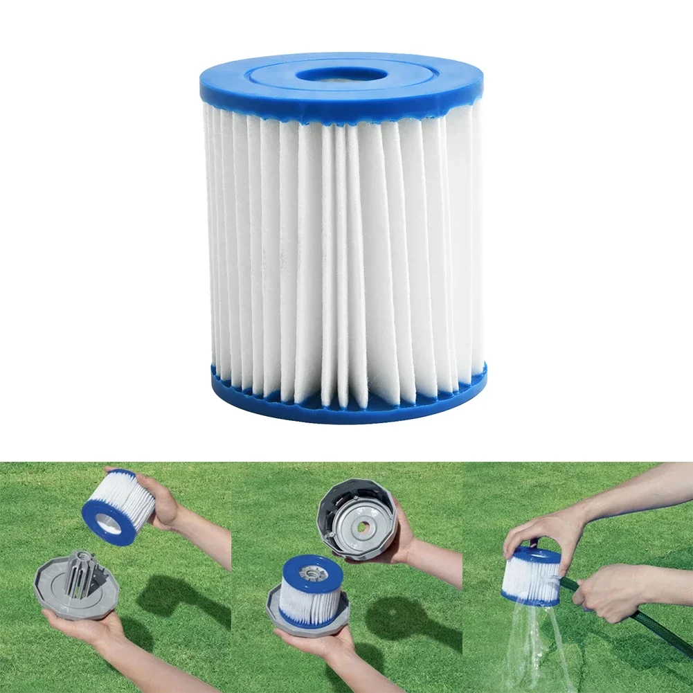 

1 Set Swimming Pool Filter Paper Core For Intex 29007E Type H Filter Cartridge For Above-Ground Swimming Pools Cleaning Tools