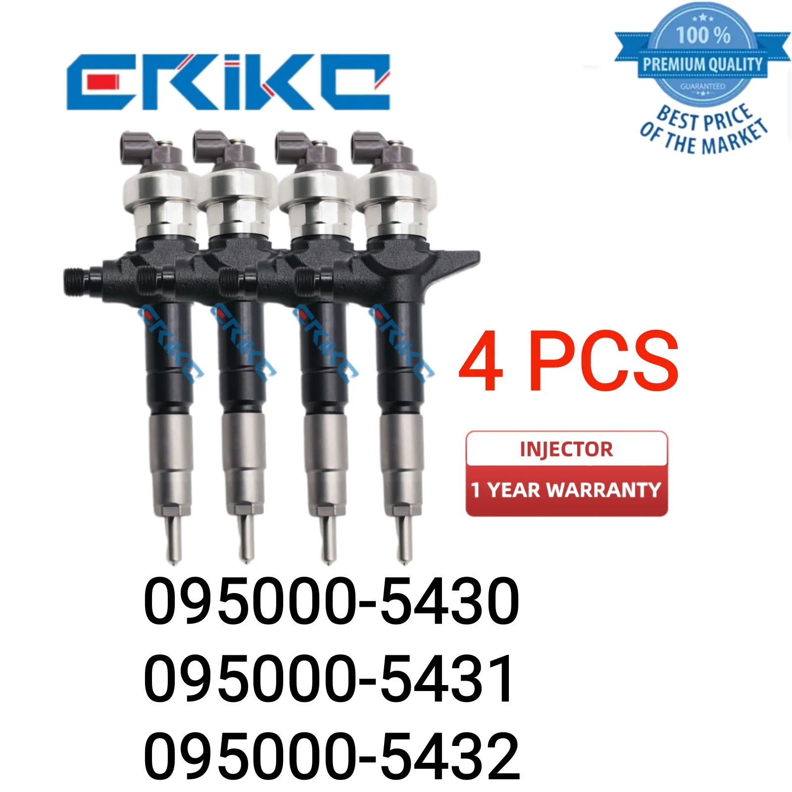 

4 PCS 095000-543# Injector Nozzles 8-98055862-0 8-98055862-3 8-98055862-2 Fuel Injectors 095000-5430 095000-5431 for ISUZU