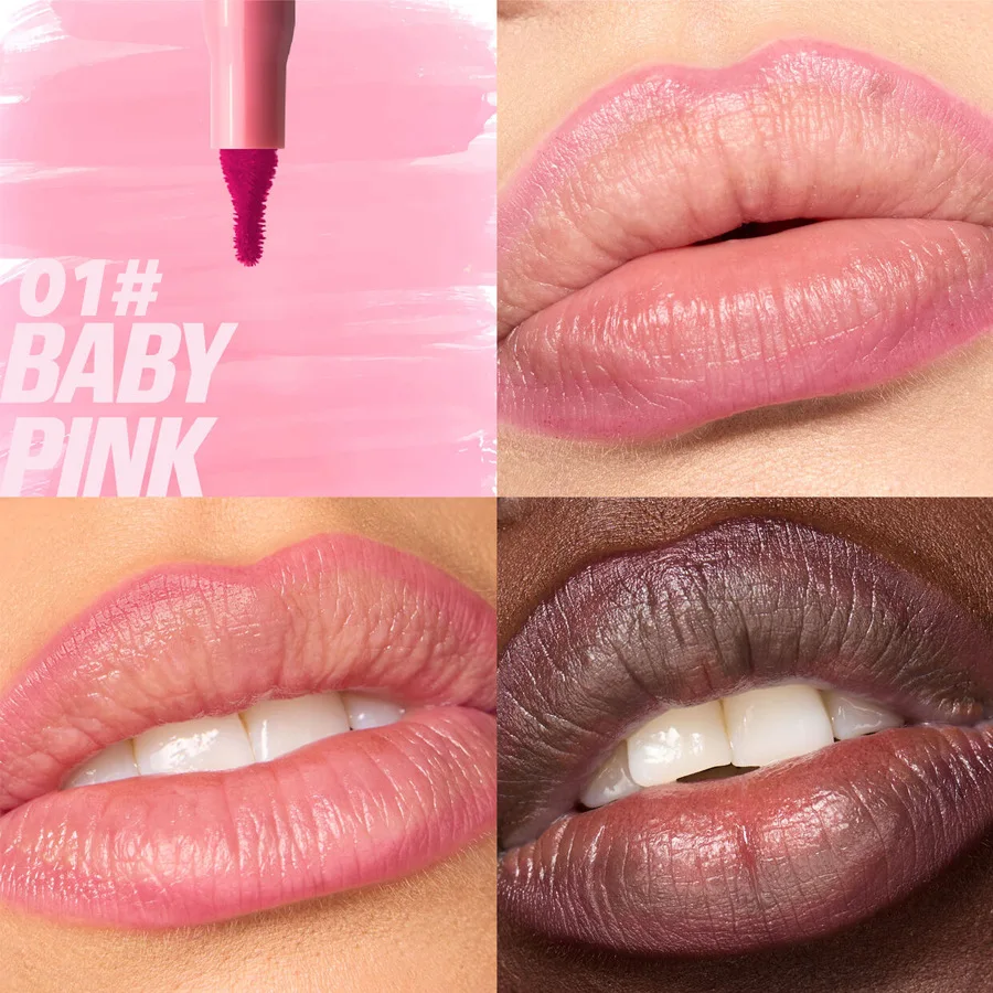 Maquillaje antiadherente impermeable del delineador de labios de la taza de la venta caliente del delineador de labios del terciopelo TK