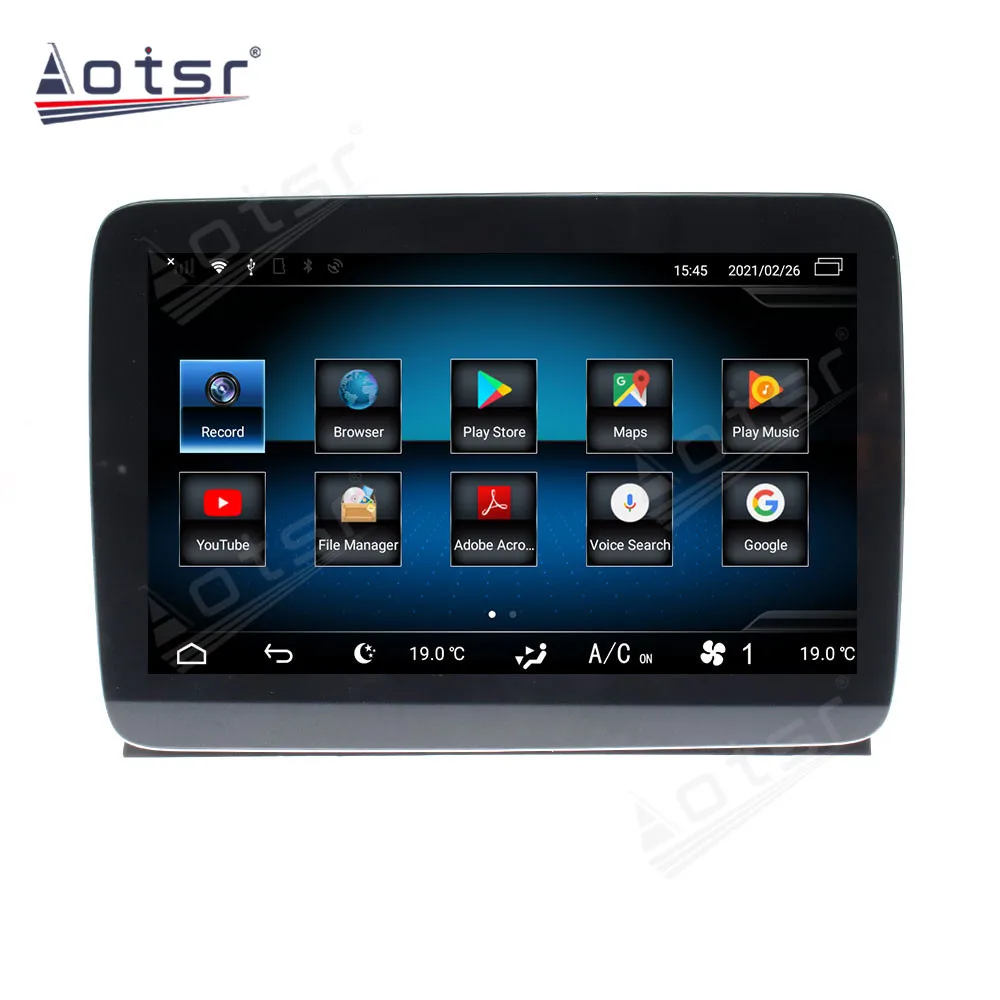 8+64G Wireless Carplay 4G LTE  Android 10 Radio Car GPS Navigation Multimedia Player For Mercedes-Benz ML