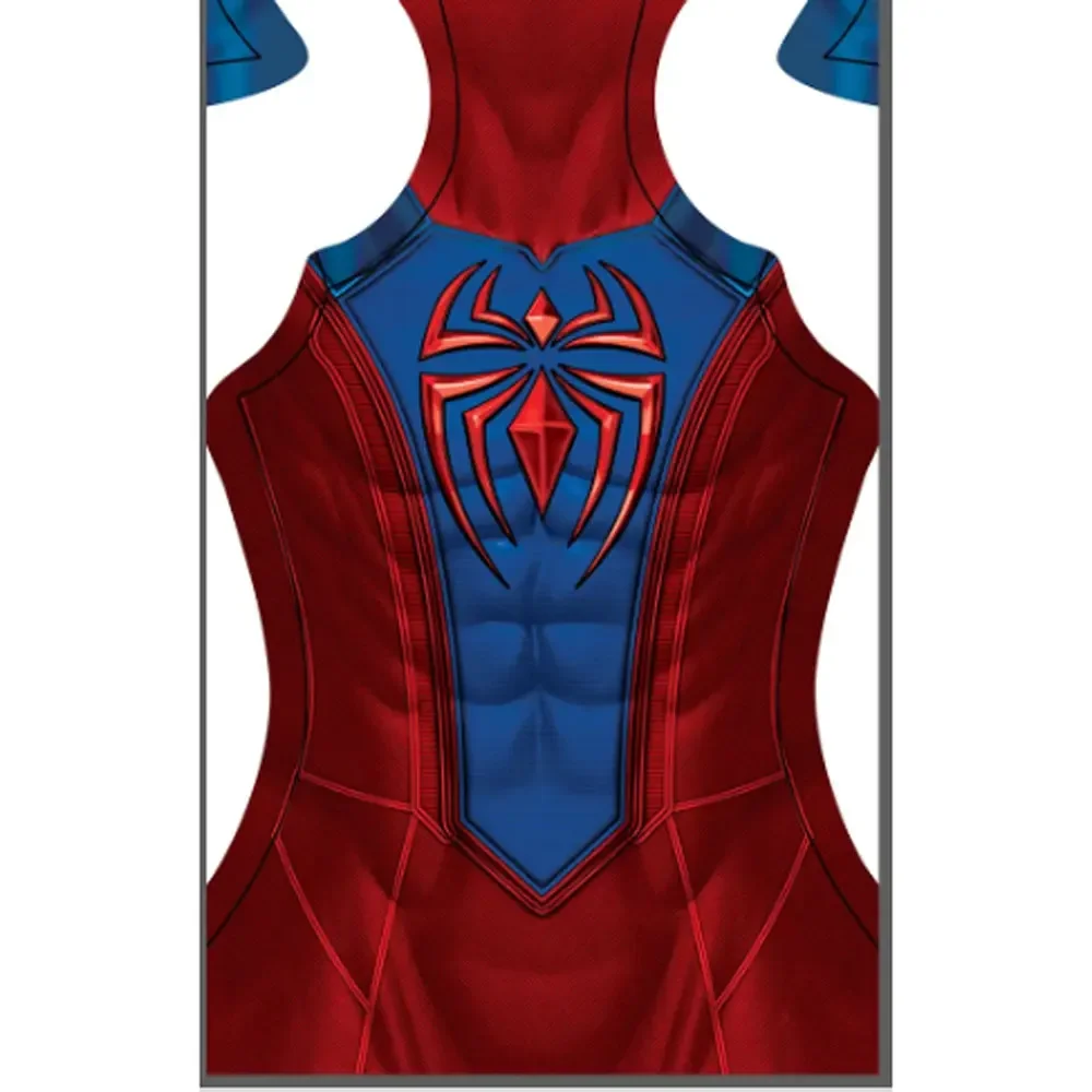 Spider 2 Cosplay Escarlate para Mulher, Halloween, Insomniac, 3D Print, Bodysuit Homem Aranha, Adulto e Infantil, Macacões de festa