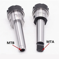 MT2 MT3 MT4 ER Rear Pull Morse Thread tool holder ER20 ER25 ER32 MTB ER tool holder M10 M12 M16 collet for cnc lathe Milling