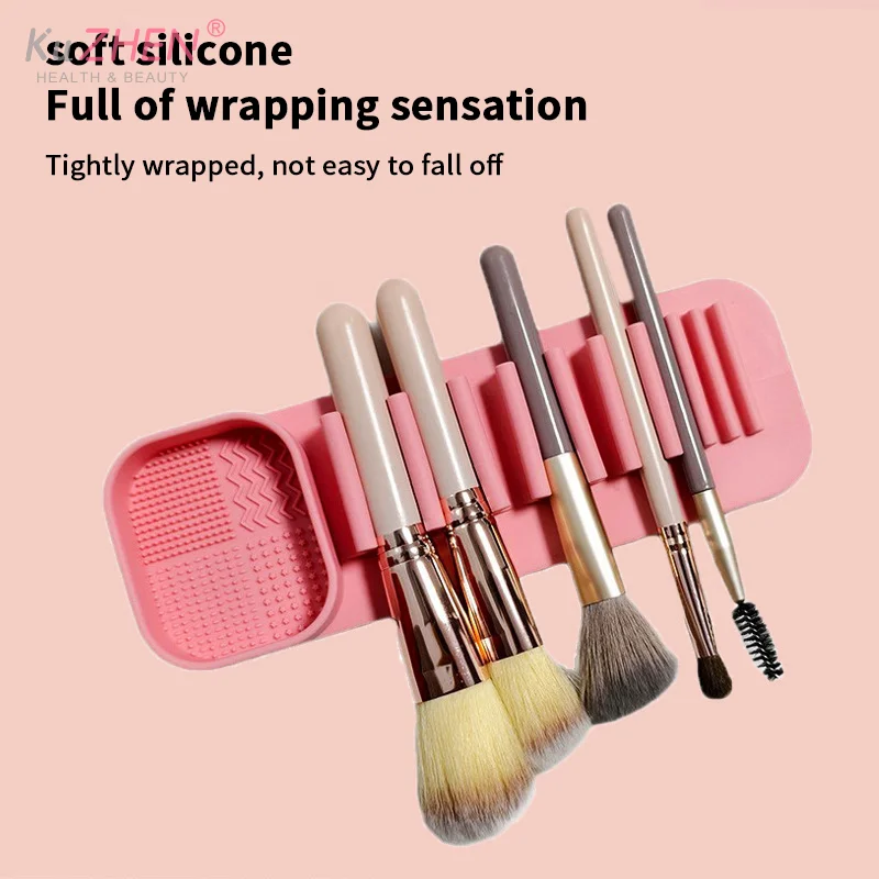 1個入り シリカゲル製 洗浄ボウル 化粧ブラシ洗浄ボックス メイクアップエッグ乾燥ツールセット パウダーパフ洗浄スポンジ 収納ツール