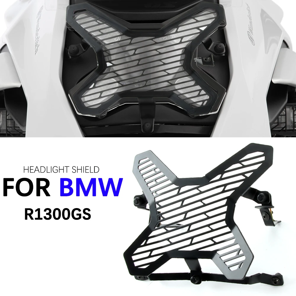 

For BMW R1300GS R 1300 GS R1300 GS R 1300GS 2023 2024 Motorcycle Aluminium Headlight Protector Light Cover Protective Guard