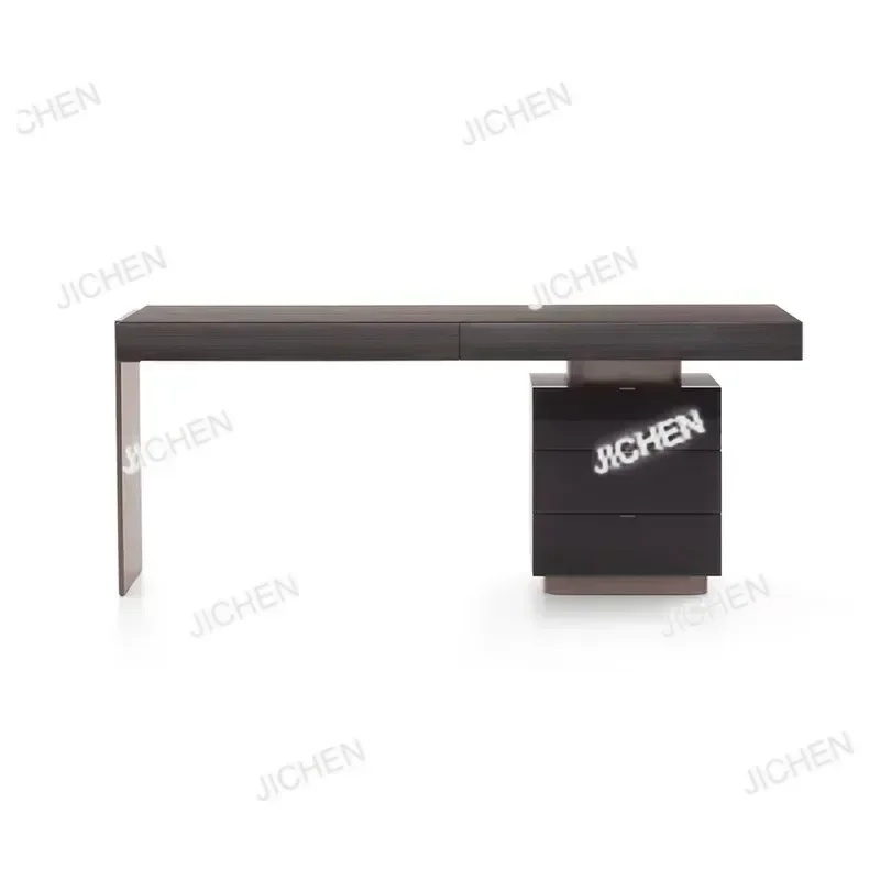 

JTC HSMinimalism Office Desks Luxury Design Modern Study Office Desks Villa High-end Office Furniture Bureau De Chambre