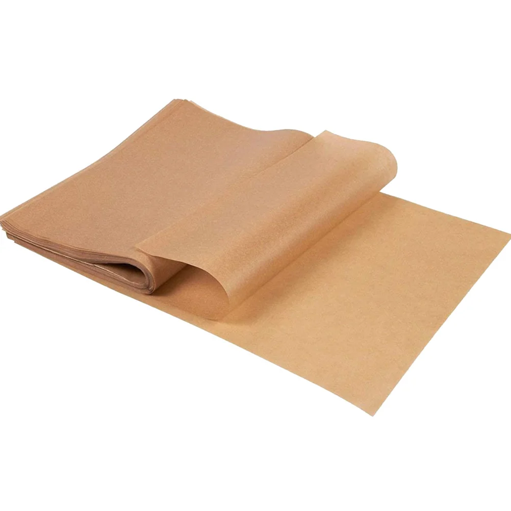 

100pcs 30X40Cm Parchment Paper Non-Stick Unbleached Oven Liners For Cookies Cakes Bread Baking Sheets Greaseproof Reusable