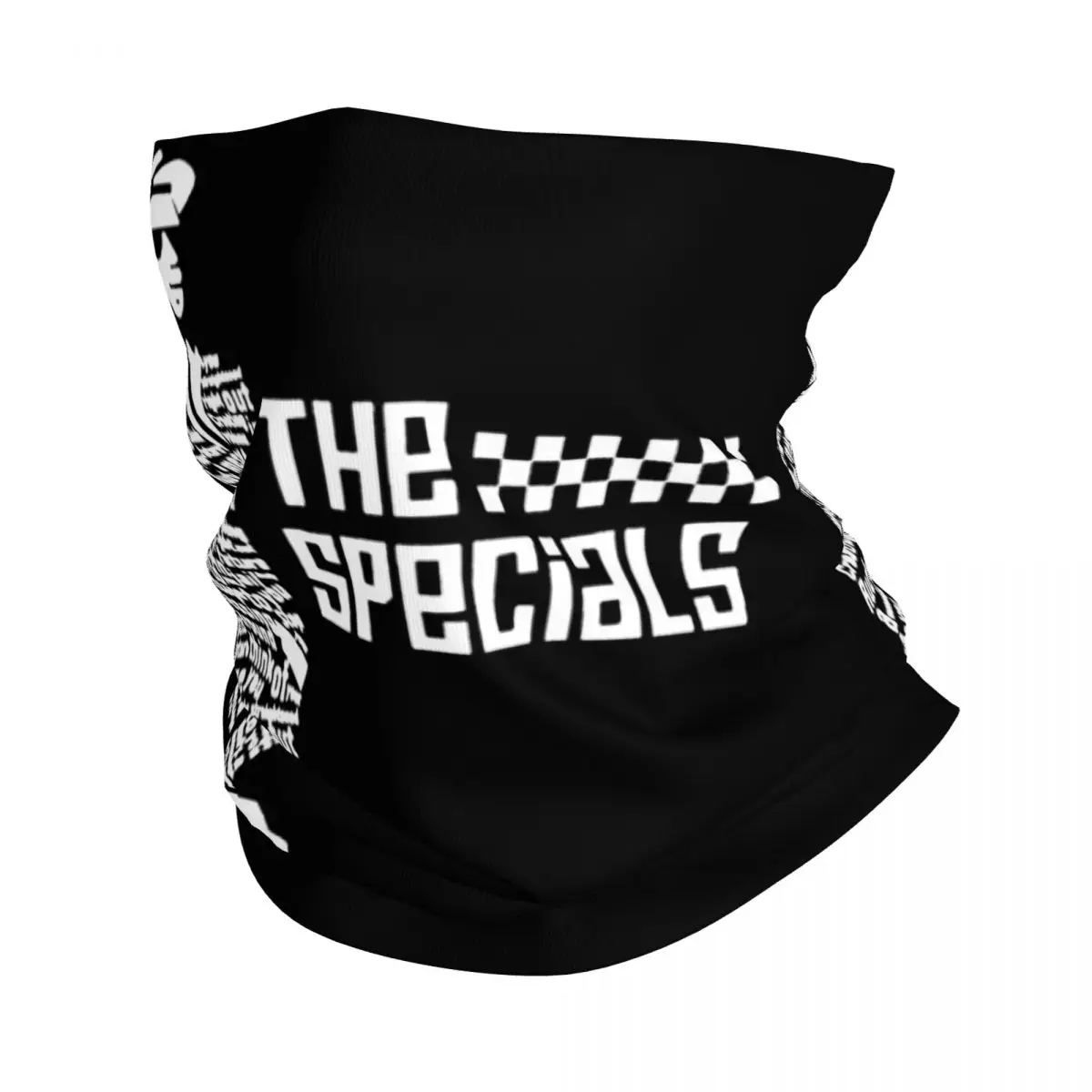 The Specials 2 Tone Ska Wrap Scarf Merch Neck Cover Jamaican Ska-rock Reggae Music Bandana Multi-use Riding Face Mask Unisex