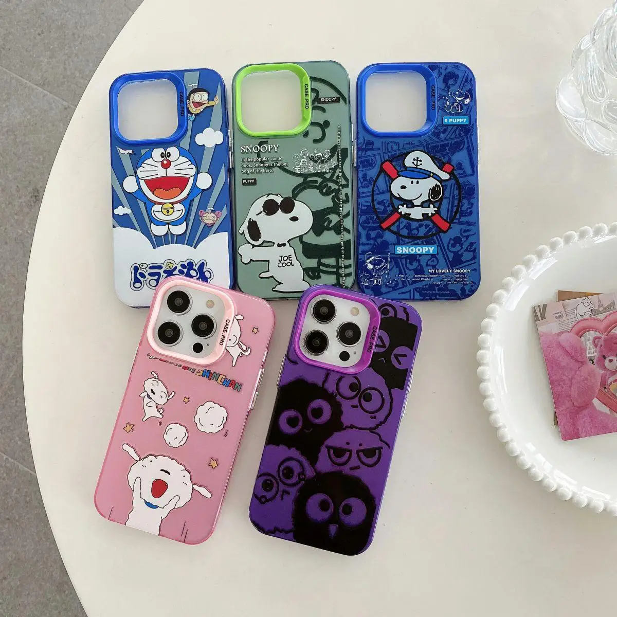 Cute Snoopy Kuromi Phone Case for Infinix Hot 40i 30i 30 10 12 20 Play Note 40 Smart 8 7 5 Tecno Spark 10 10C 20C 20 Pro Cover