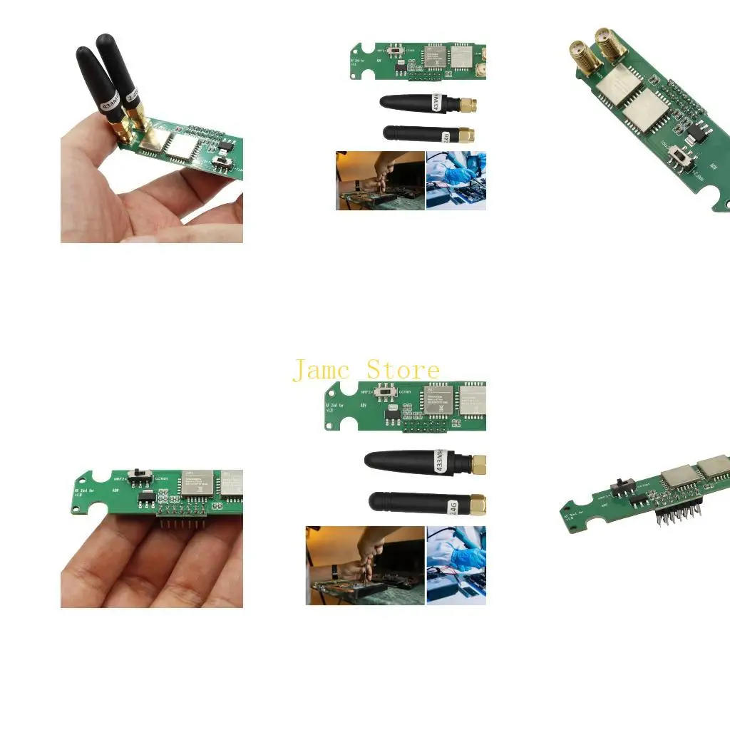 

LX0B Professional CC1101 NRF24 Module Transceiver Development Board Receiver Transmit