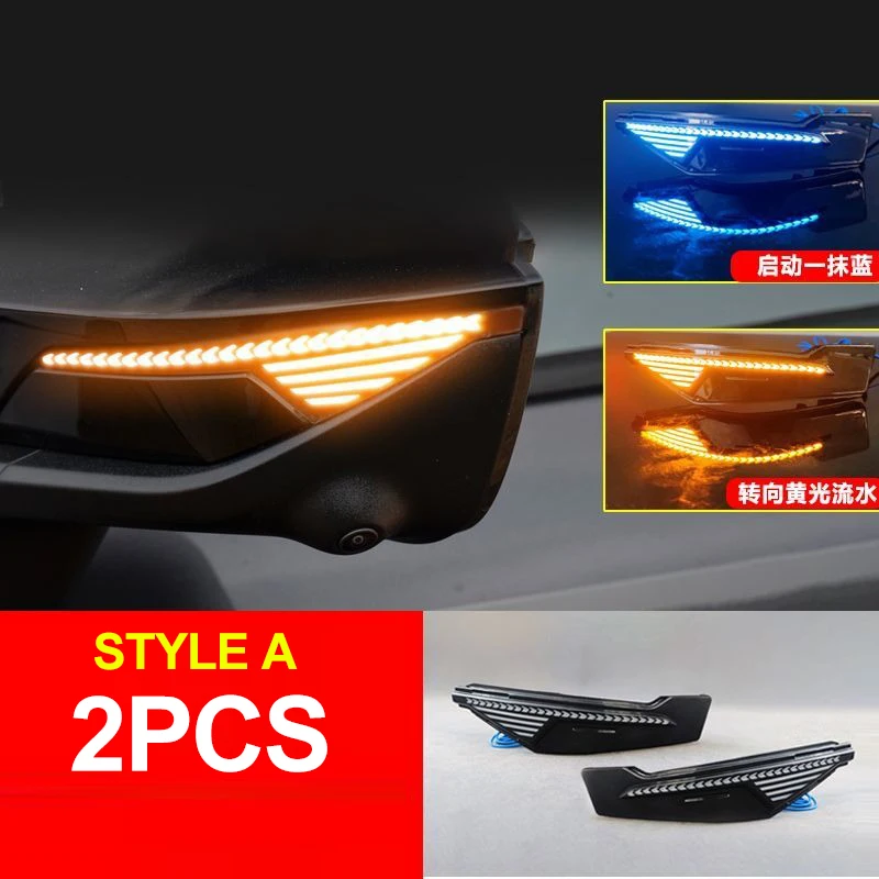 

2 шт. для Changan UNI V зеркало заднего вида, потоковый светильник, украшение Univ