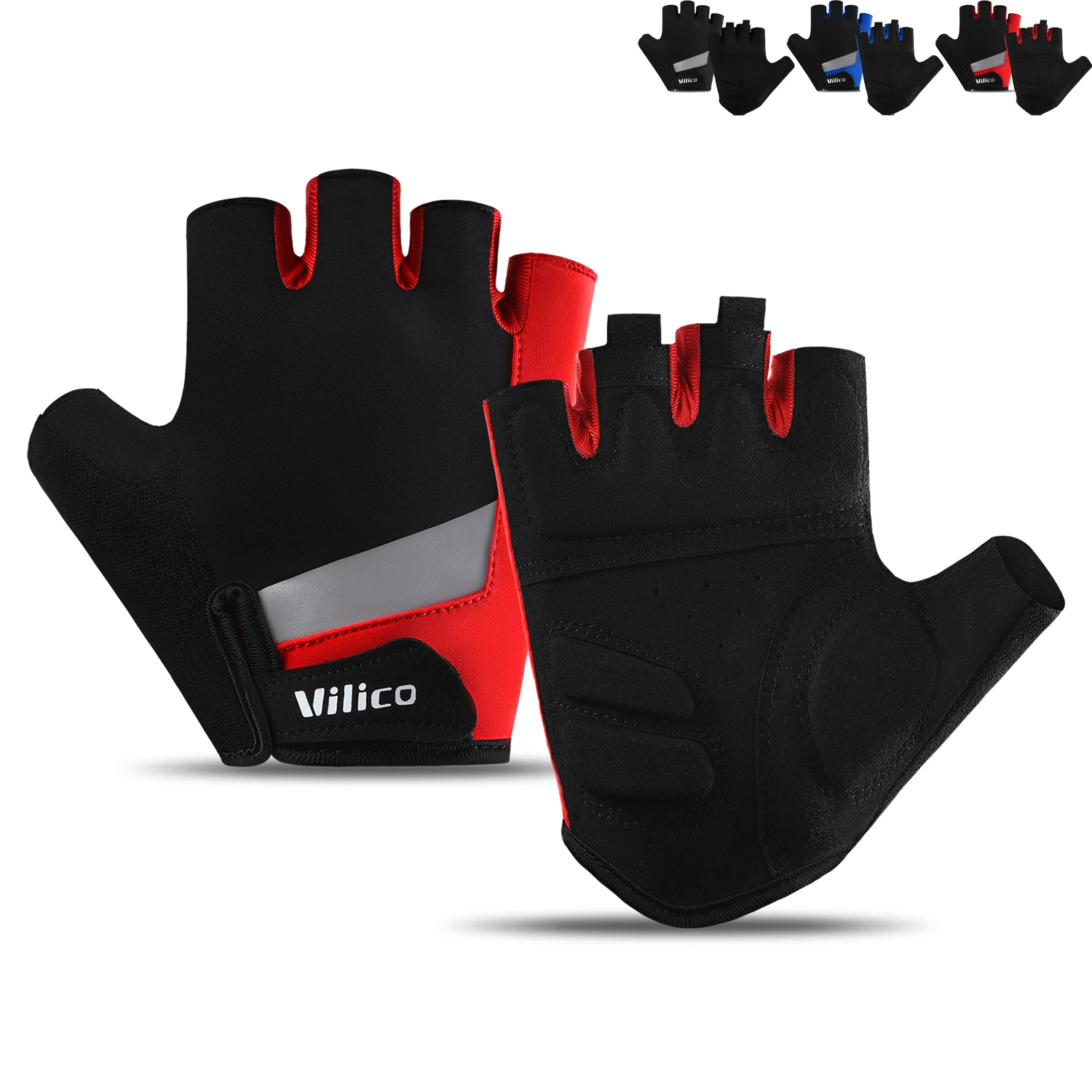 AliExpress UK Kyncilor Half Finger Moisture Wicking Cycling Gloves Pad Shockproof Road Bike Gloves Men Women Sports MTB Bicycle Gloves
