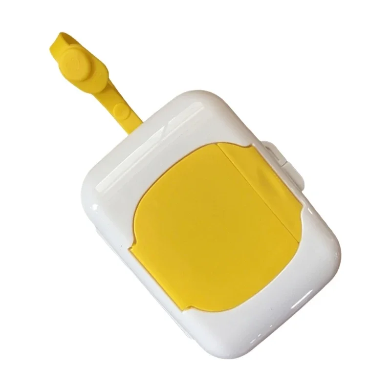 กล่องใส่ทิชชู่เปียกแบบพกพาแบบเติมได้ รุ่นใหม่ ปี 2024 สำหรับเด็ก ใช้ซ้ำได้ เหมาะสำหรับการเดินทาง ช่วยให้เปลี่ยนผ้าอ้อมได้ง่าย