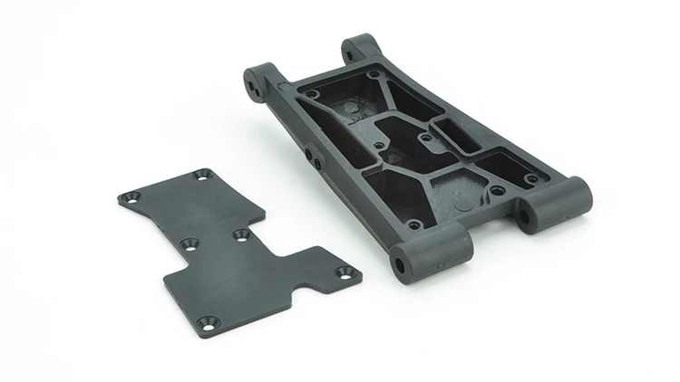 Juego de brazo inferior delantero para coche teledirigido, juego de partes de control remoto, KM 1/7, Rally WRC E8001, 1/7