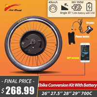 Imortor 3 Ebike Conversion Kit 26inch Motor Wheel Size 40KM Electric Bike Kit iMotor All in One Full Set bicicleta eléctrica Hot