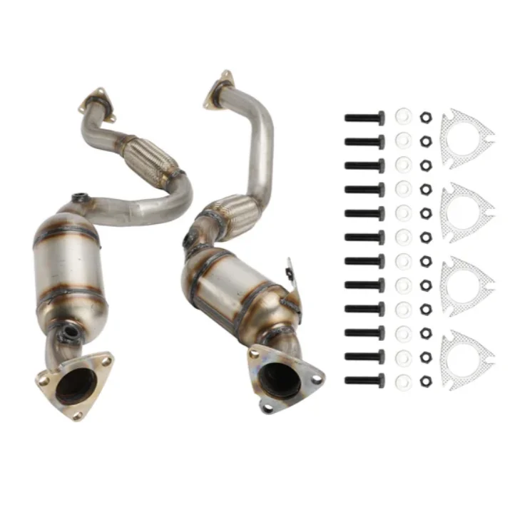 

Auto Exhaust Factory Direct Car Engine Parts Catalytic Converter Left + Right For Audi Q7 Porsche Cayenne VW Touareg