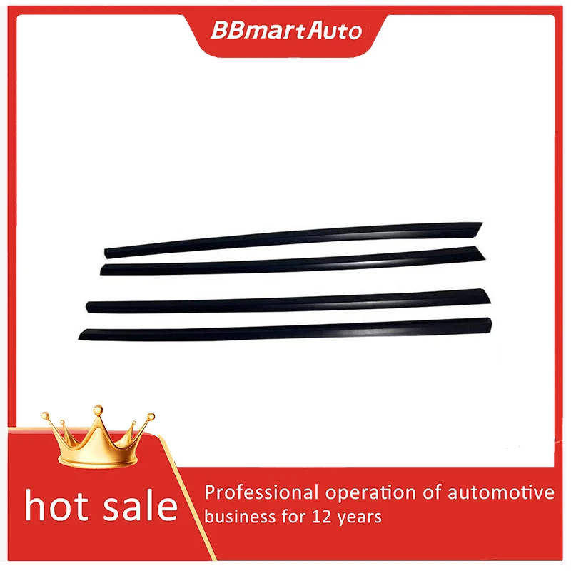 

149571000D BBmartAuto Внешняя нажимная лента для стекла левой двери перед нажимной планкой для Tesla Model Y