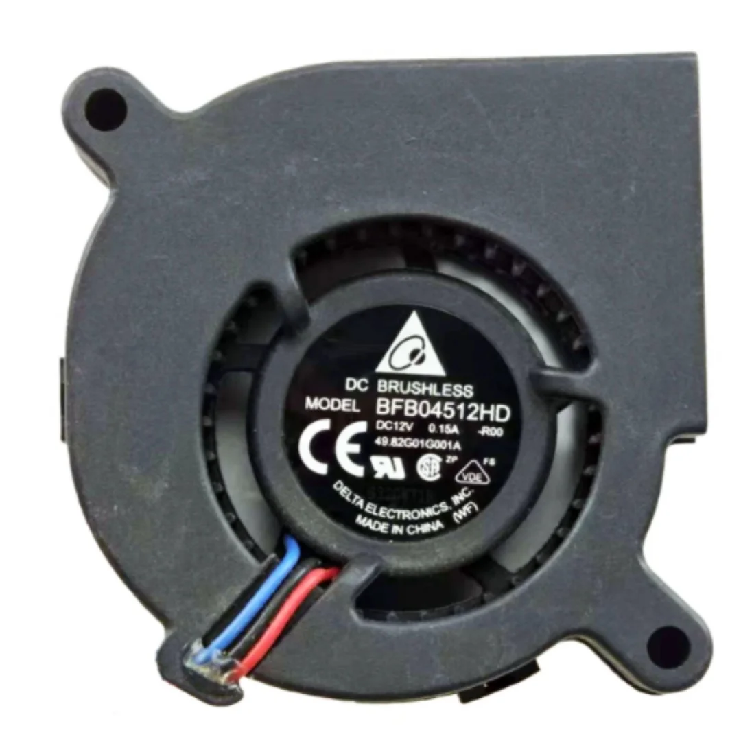 

Delta Electronics BFB04512HD DC 12 В 0,15 А 45x45x20 мм 3-проводной охлаждающий вентилятор для сервера