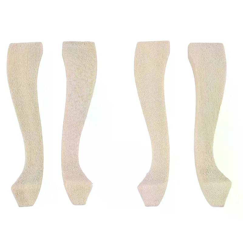 /Cna/Dollhouse Miniature DIY Tea Table Cabinet Legs Decoration Making Accessory 1/12