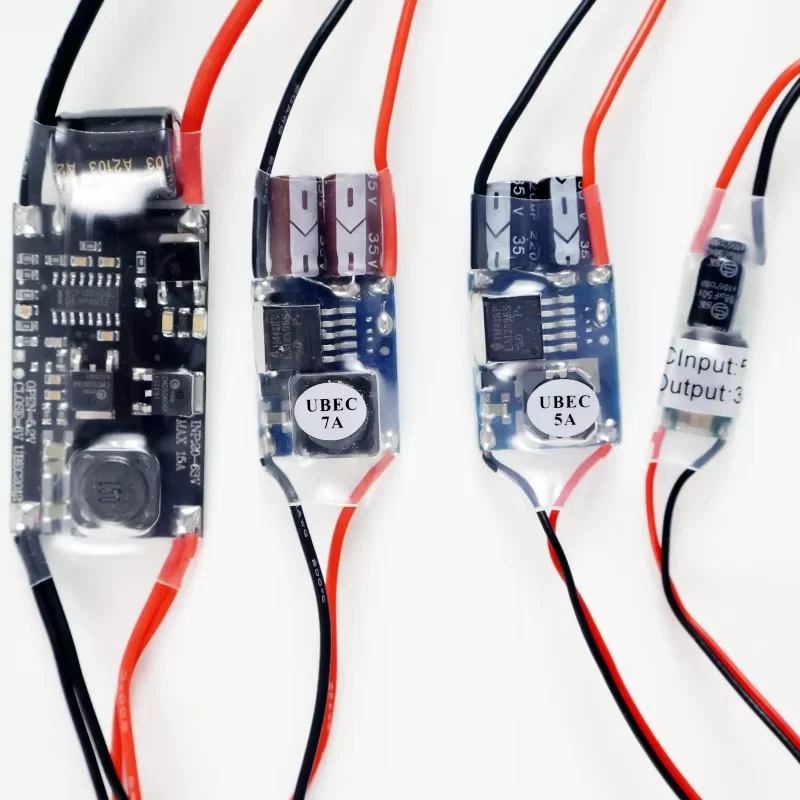 UBEC 5V 3A 5A 7A 15A Volledige Afscherming Antijamming Switching Regulator Voor FPV RC Drone Ontvanger Voeding externe