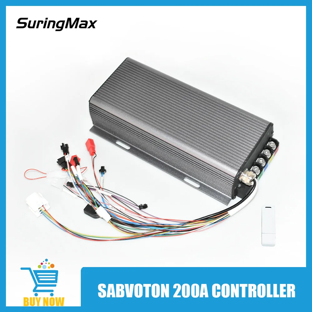 Sabvoton Programmable Bluetooth Controller, Powerful, 72V, 200A, No 2 Protocol, QS 273, Electric Bike, E-Bicycle, Motorcycle