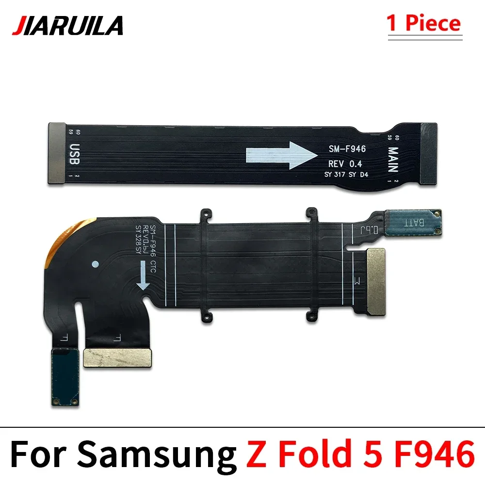 Rotating Spindle Shaft Spin Axis Hinge Flex Cable For Samsung Z Fold 2 3 4 5 F916 F936 F946 F900 LCD Connection Flex