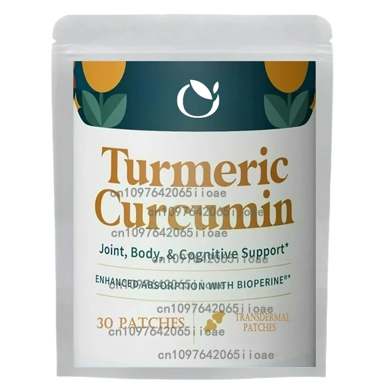 

Переплетные пластыри для куркумы, поддержка суставов, здоровья и когнитивных веществ - 30 пластырей