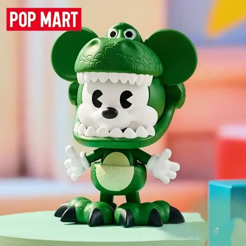 POP MART Disney Mickey REMIXED Mickey Meets PIXAR Series Genuine Blind Box Mystery Box Guess Bag Toys Doll Anime Figure Desktop