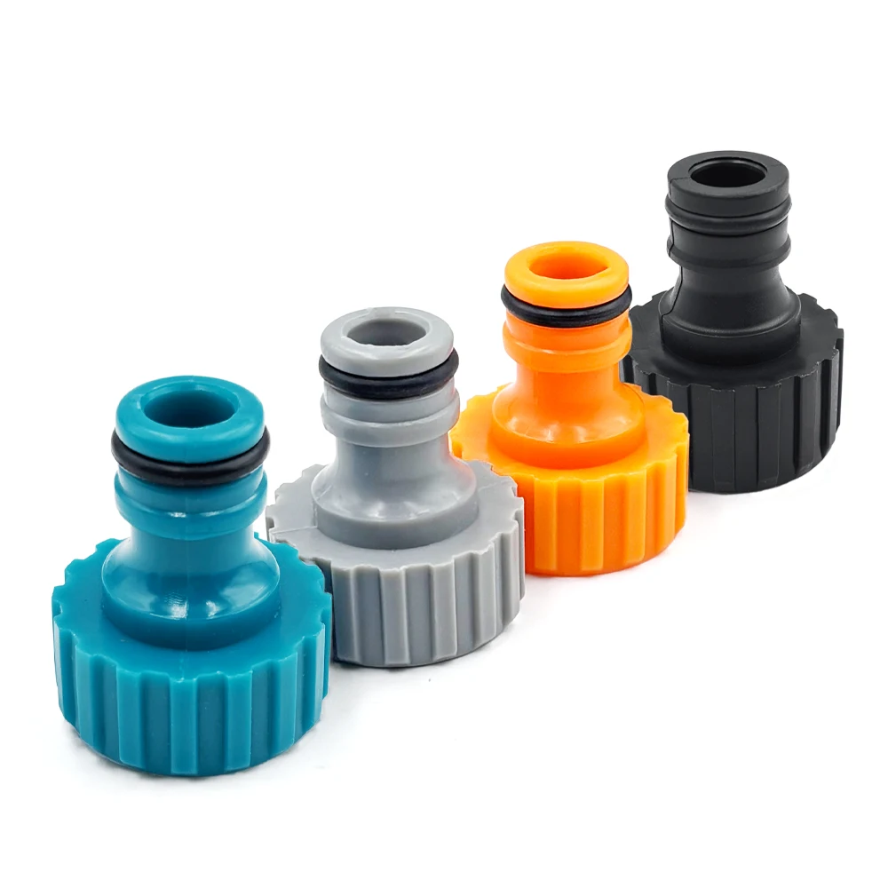 5PCS Hohe Qualität Kunststoff Schlauch Anschluss 3/4'' Garten Schlauch Schnell Adapter Armaturen Gartenarbeit Auto Waschen Bewässerung Werkzeug