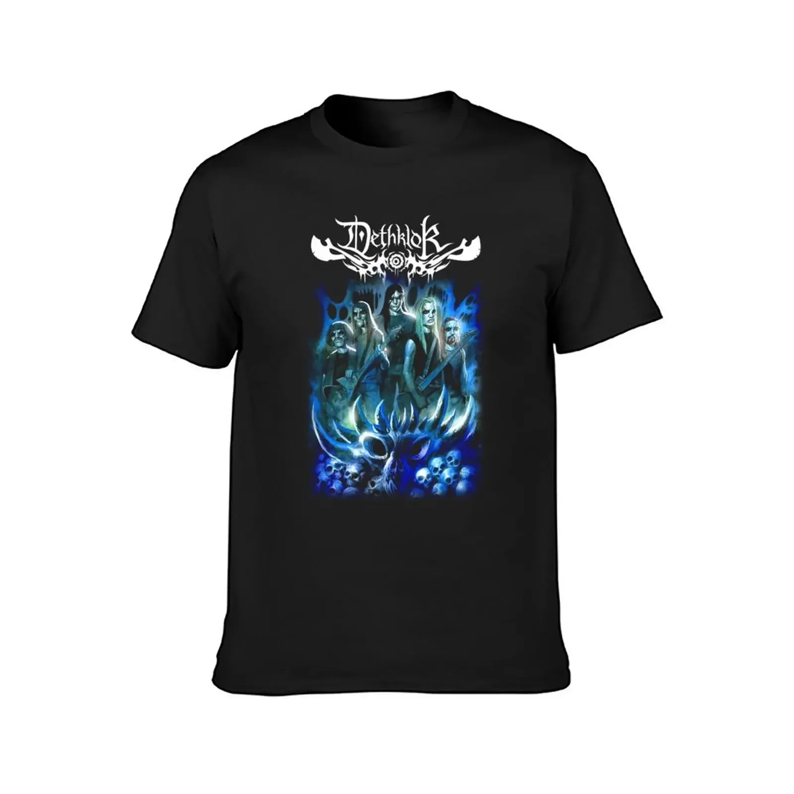 Dethklok Metalocalypse T-Shirt anime clothes blanks cute tops luxury clothes men