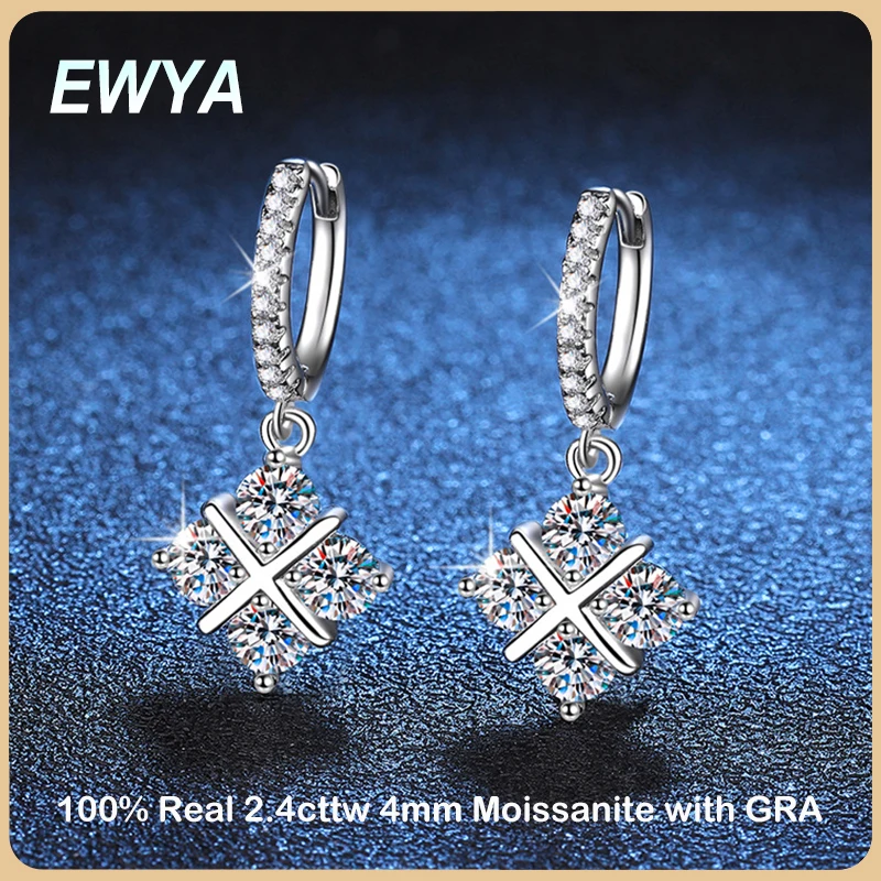 ewya-d-color-vvs1-03ct-4mm-moissanite-drop-earrings-for-women-party-fine-jewelry-s925-silver-diamond-stud-earring-drop-shipping
