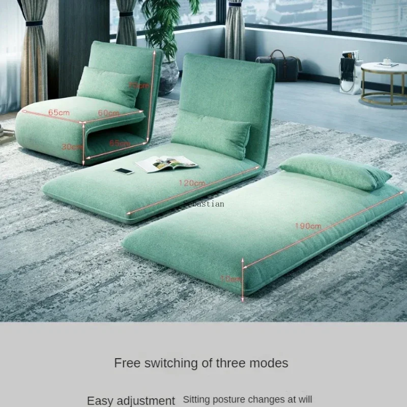 Folding Bed, Balcony, Tatami, Bay Window, Bedroom, Lazy Sofa, Lounge Chair, Leisure Small Sofa, Backrest Chairs Sofa Bed